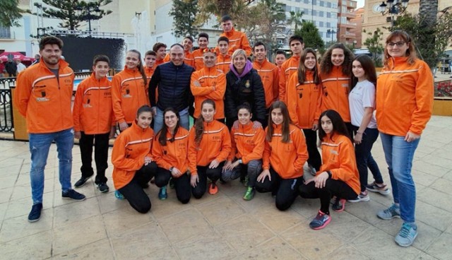 Nueve podios valencianos en el campeonato de España de marcha en ruta