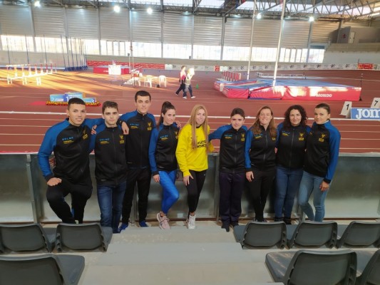 Pablo Díaz, del UCAM Cartagena, bronce en el heptatlón del Nacional sub-23 en pista cubierta 