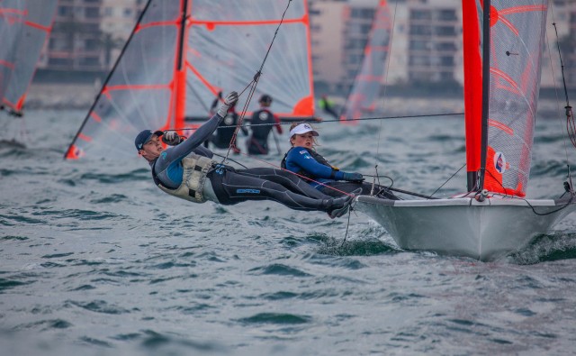 Freyka Black y Fin Amstrong ganadores de la MedSailing 2020 en 29er