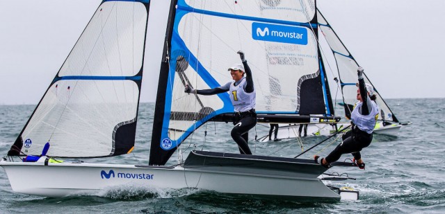 Oro para Echegoyen y Barceló en el 49erFX y plata para Botín y López en el 49er en el Mundial
