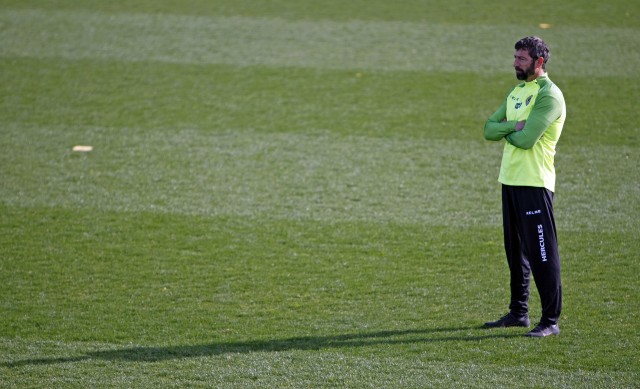 Moreno entiende el entrenar al primer equipo del Hércules como un reto de un solo partido