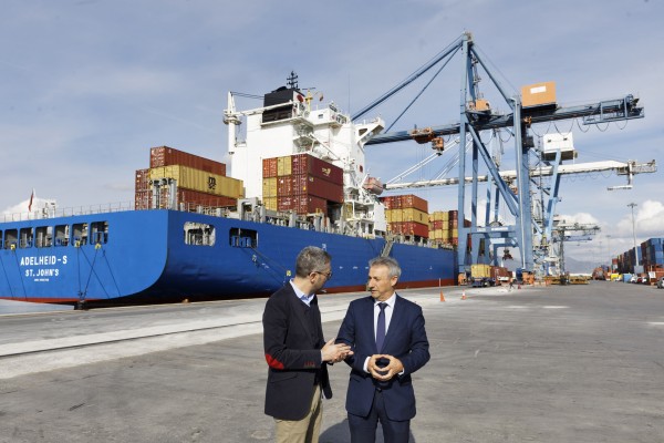 El puerto de Castellón pierde 26.000 contenedores en 2019, antes de la fuga de MSC