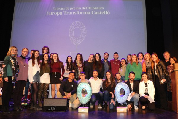 Veinte estudiantes del Matilde Salvador y Caminàs ganan el II premio 'Europa Transforma Castelló'