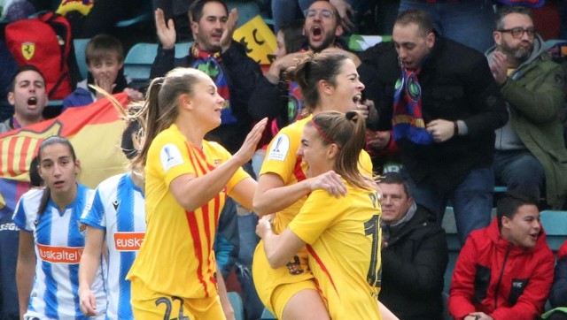 La alicantina Sandra Paños conquista la Supercopa de España femenina con el FC Barcelona