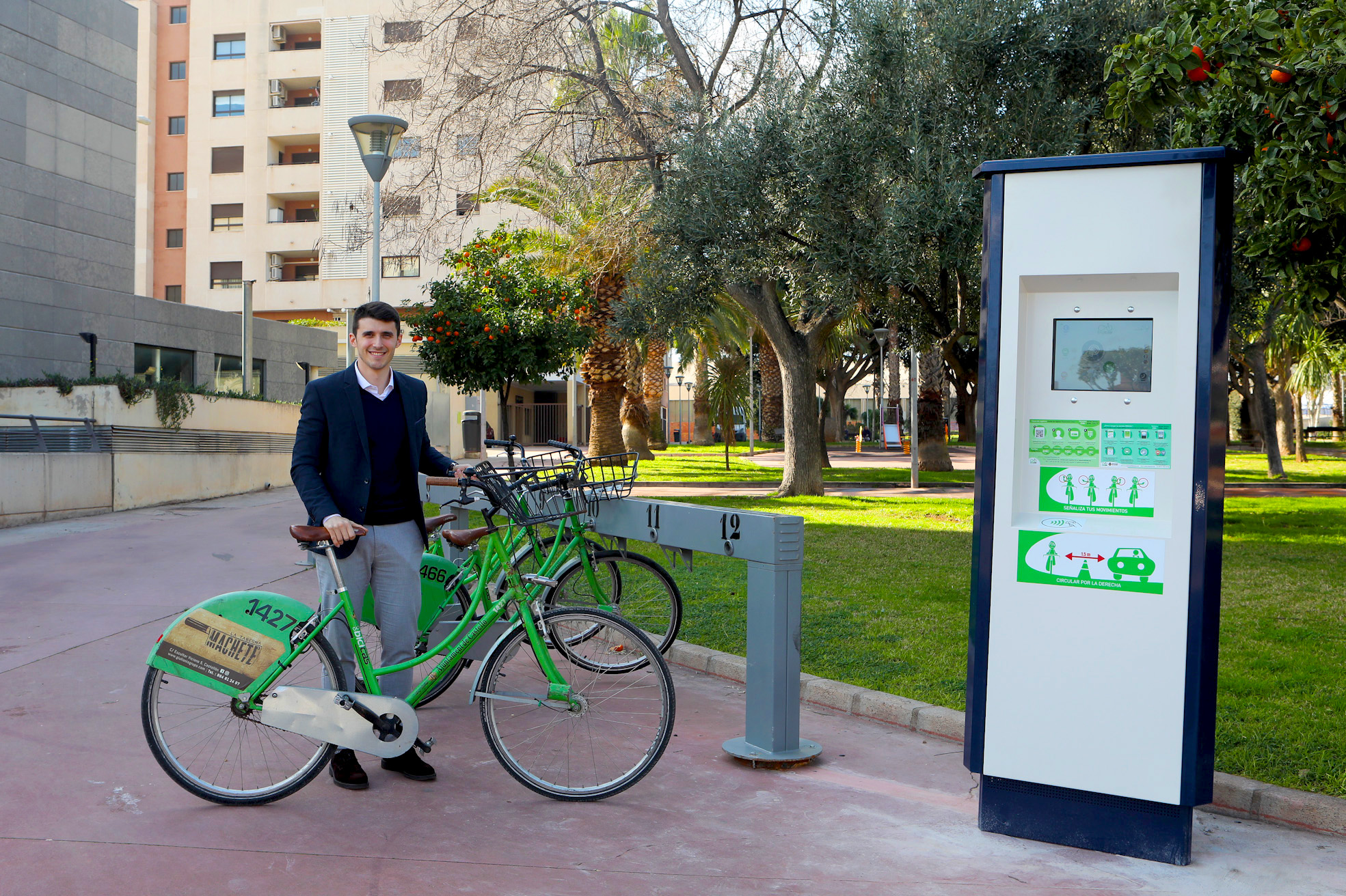 Bicicas supera los 900.000 préstamos en el último año y amplía su red de bancadas en Castelló
