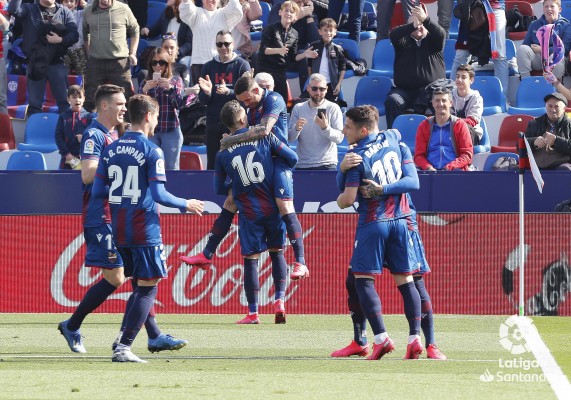 El Levante vence al Leganés y se aleja del descenso