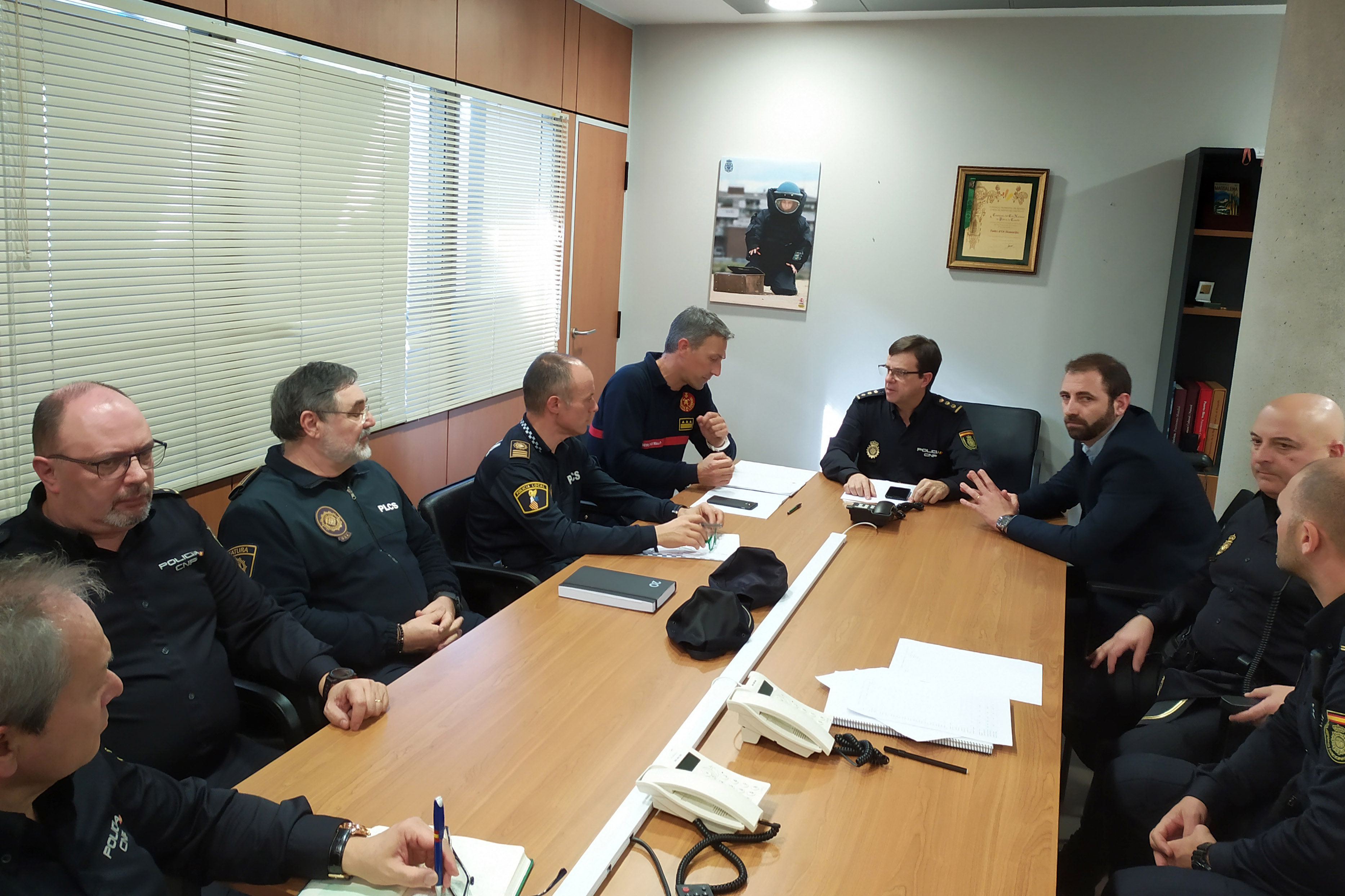 El Ayuntamiento aborda un protocolo para mejorar la seguridad junto a Castalia durante los partidos