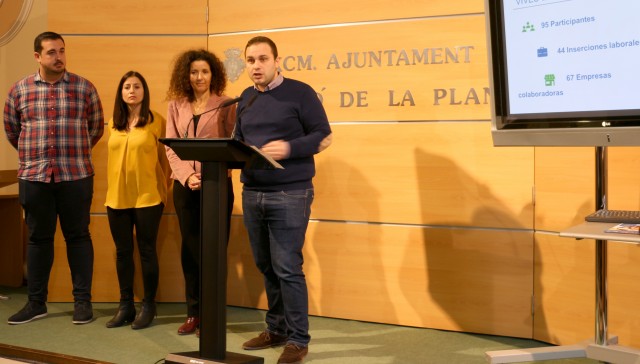 Cerca de la mitad de los participantes del plan Vives Emplea Castelló logra un puesto de trabajo