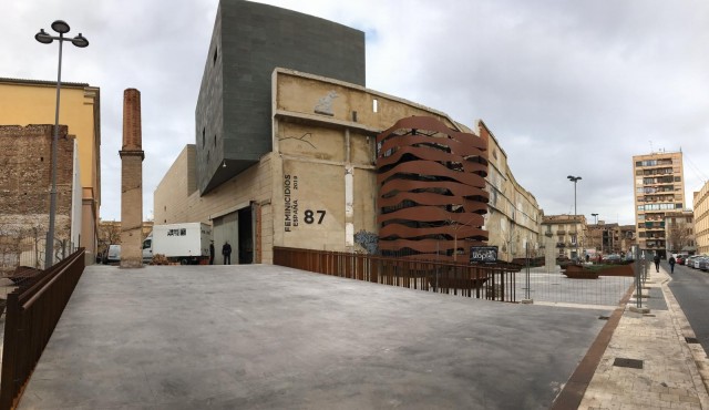 El jardín del IVAM se prepara para su apertura