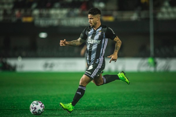 El FC Cartagena pierde al extremo Manu Viana para las próximas tres semanas