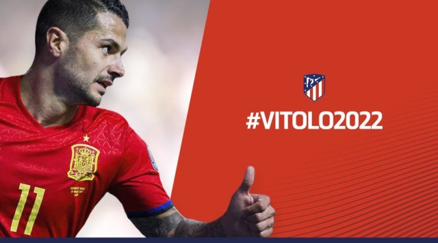 Vitolo ficha por el Atlético hasta 2022 y jugará en UD Las Palmas hasta enero