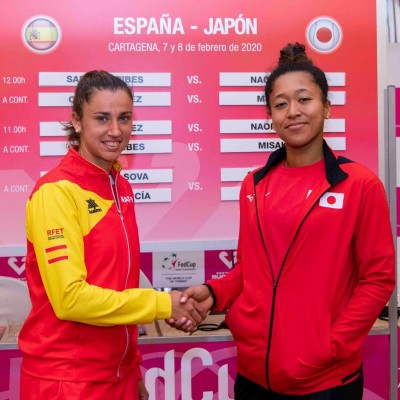Sorribes-Osaka y Suárez-Doi para abrir el España-Japón de Copa Federación en La Manga Club