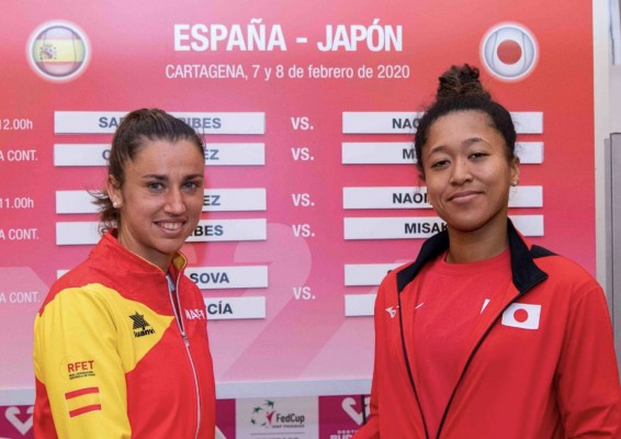 Sara Sorribes y Naomi Osaka abrirán la eliminatoria España-Japón de Copa Federación