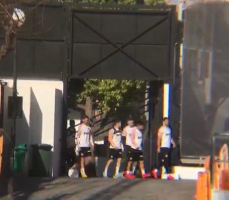Vallejo, Cheryshev y Cillessen entrenan con el grupo