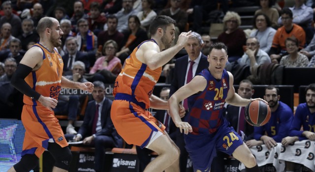Valencia Basket no logra retener el triunfo ante el arreón del Barça en el último cuarto 