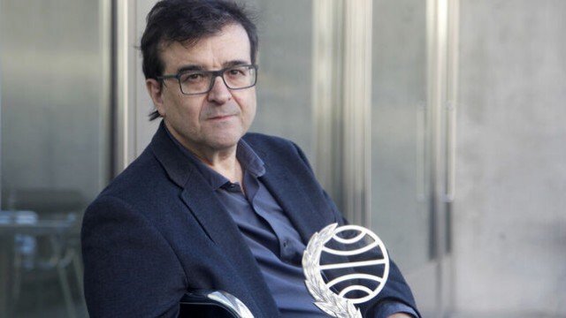 Javier Cercas, Cristina Morales y Bernardo Atxaga, en el ciclo literario 'La dignidad de la palabra'