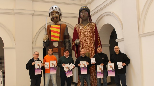 Borriana celebra su XIII 'Aplec de Gegants i Cabuts' con novedades como el título de Geganter d'Honor