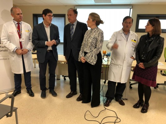 Una sala de descanso mejorará las estancias para los niños ingresados y sus familias en la Arrixaca 