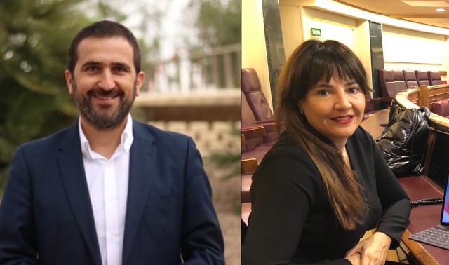 Marisol Sánchez y Juan Luis Soto, portavoces de las comisiones de Consumo y Deporte en el Congreso