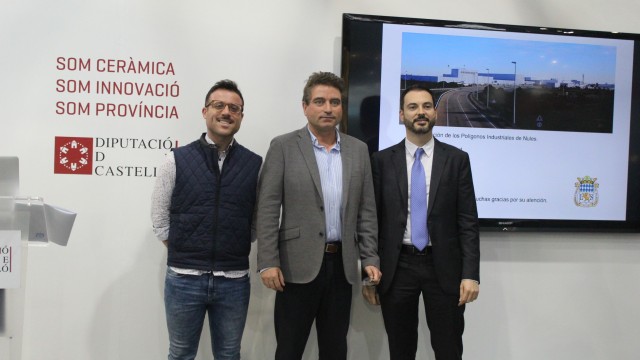 Nules presenta en Cevisama las mejoras de sus polígonos industriales para atraer nuevas empresas
