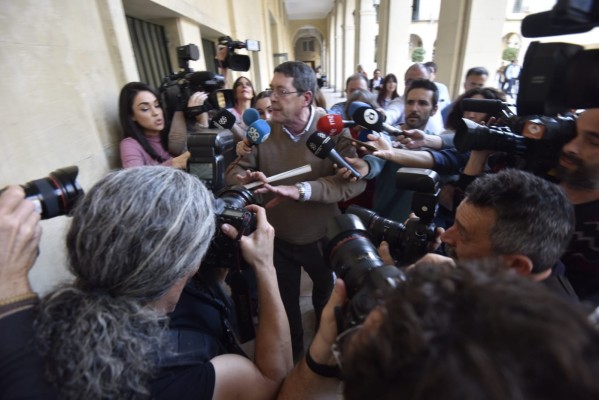 El jurado declara no culpables a Cano y los seis acusados del crimen del exalcalde de Polop