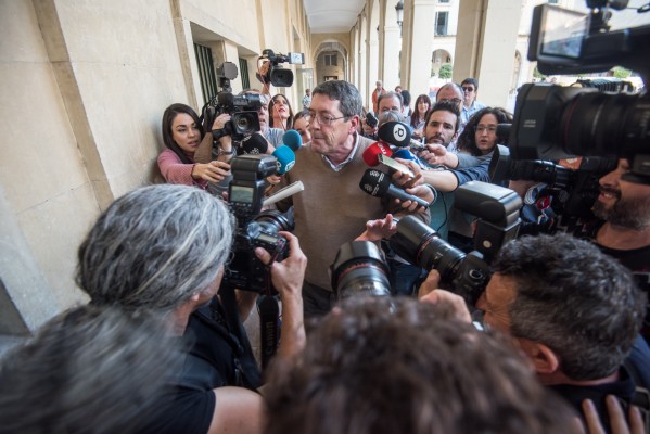 El jurado declara no culpables a Cano y los seis acusados del crimen del exalcalde de Polop