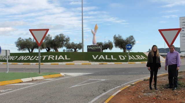 Vall d'Alba concluye la primera fase de mejora del polígono Mario Nebot tras invertir 112.106 euros