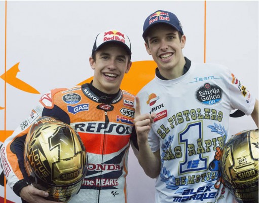 Marc y Alex Márquez ya son oficialmente compañeros de equipo
