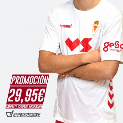 El Real Murcia estrena tienda online para vender sus productos oficiales en todo el mundo