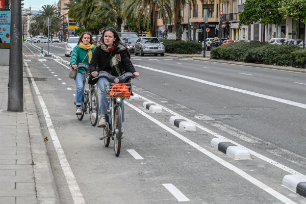 El 39% de los usuarios de bicicleta de la ciudad son mujeres y el 15%, mayores de 55 años