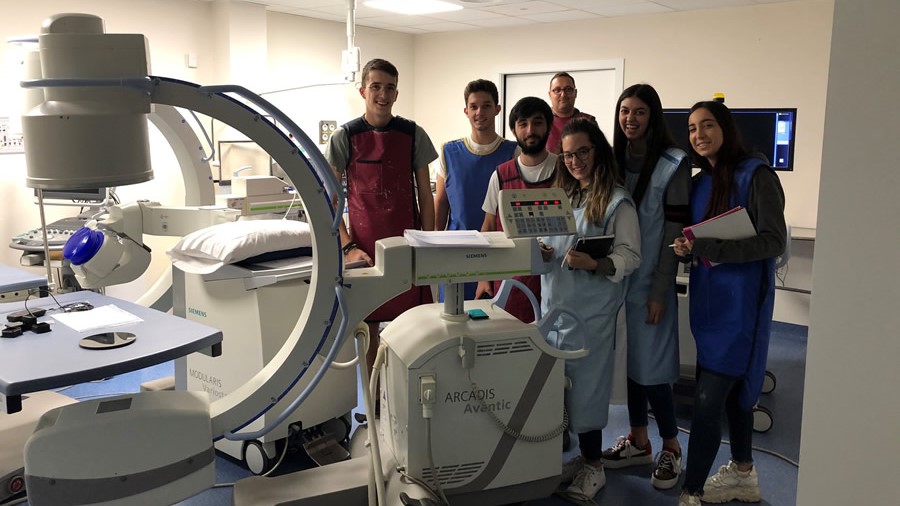 El Hospital Vithas Castellón forma a alumnos de Imagen para el Diagnóstico y Medicina Nuclear