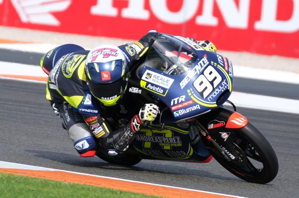 Los equipos de Moto3 empiezan la temporada en el Circuit Ricardo Tormo
