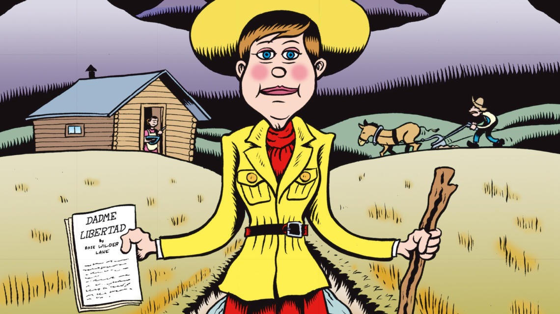 Rose Wilder, feminista y anticomunista, la nueva biografía de Peter Bagge