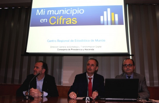 Una web regional permite acceder a toda la información estadística municipio a municipio