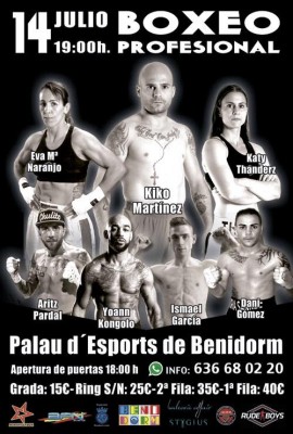 Kiko Martínez, gran atracción de la velada de boxeo este viernes en Benidorm

