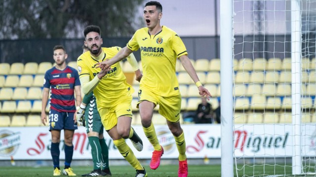 El Villarreal B confirma su buen momento goleando al Llagostera (4-1)