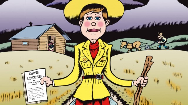 Rose Wilder, feminista y anticomunista, la nueva biografía de Peter Bagge