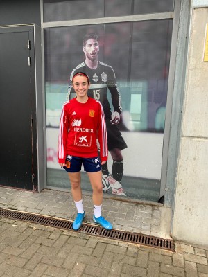 Las murcianas Mireya Zafra y Silvia Lloris van con las sub-16 y sub-17 de España