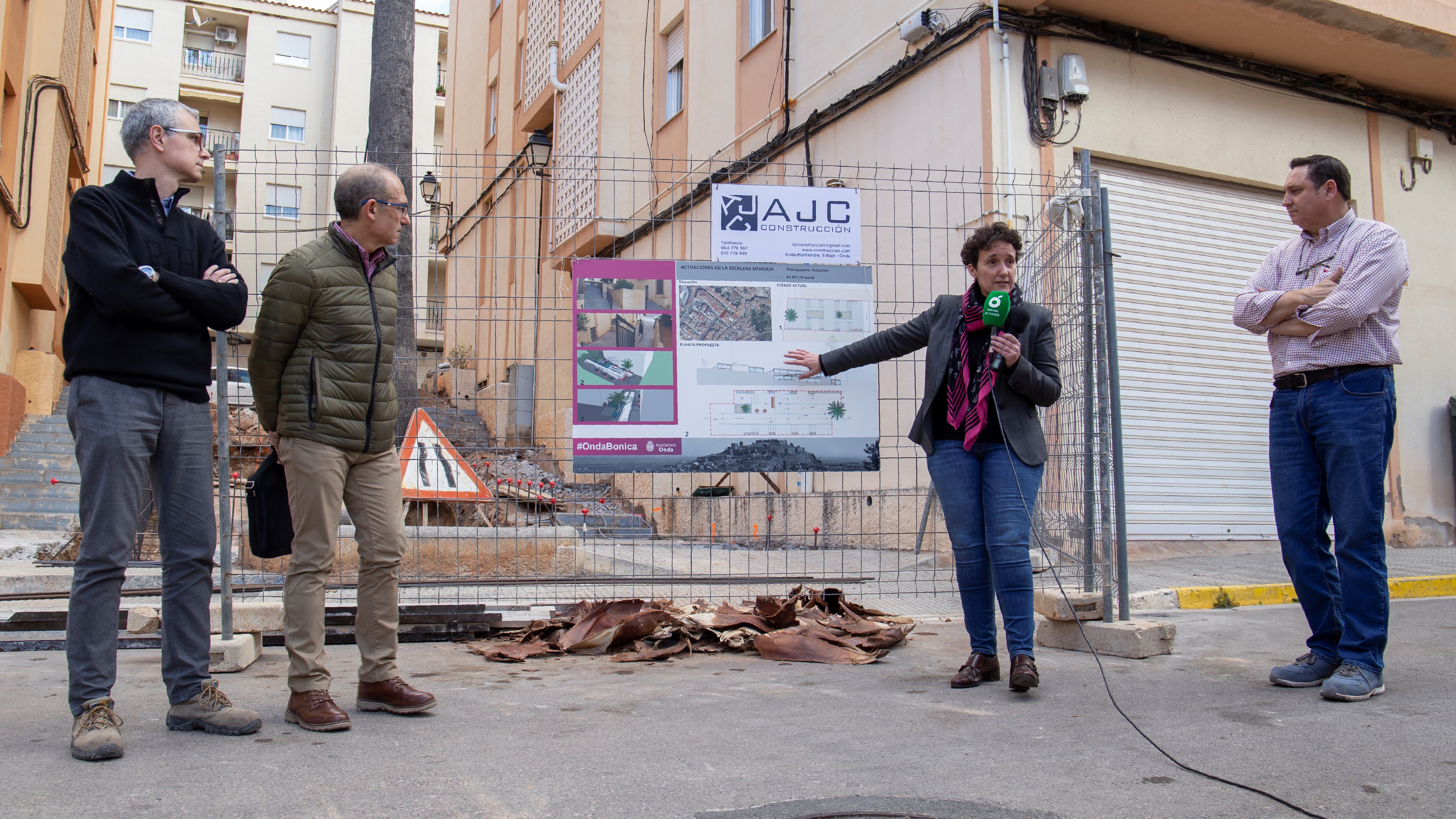 Empieza la ejecución de 'Onda Bonica' con un coste de 400.000 euros y que empleará cerámica local