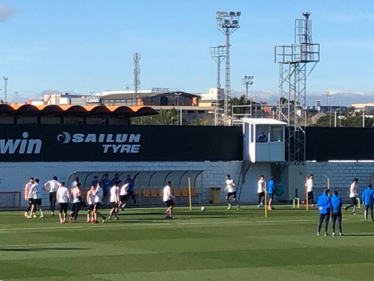 Piccini se une al grupo y deja atrás el calvario de la lesión 