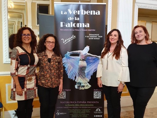 'La Verbena de la Paloma' llega al Teatro Principal como una experiencia pionera para invidentes