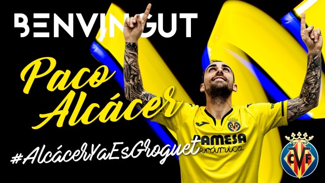 Paco Alcácer ficha por el Villarreal CF hasta 2025