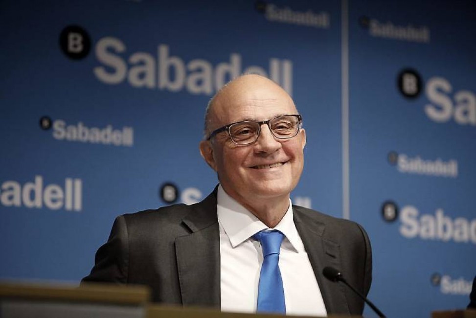 Josep Oliu, presidente del Banco Sabadell - 