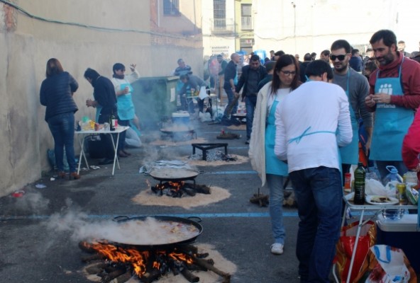 La tradicional Festa de les Paelles de Borriana obri el segon cap de setmana de Sant Blai