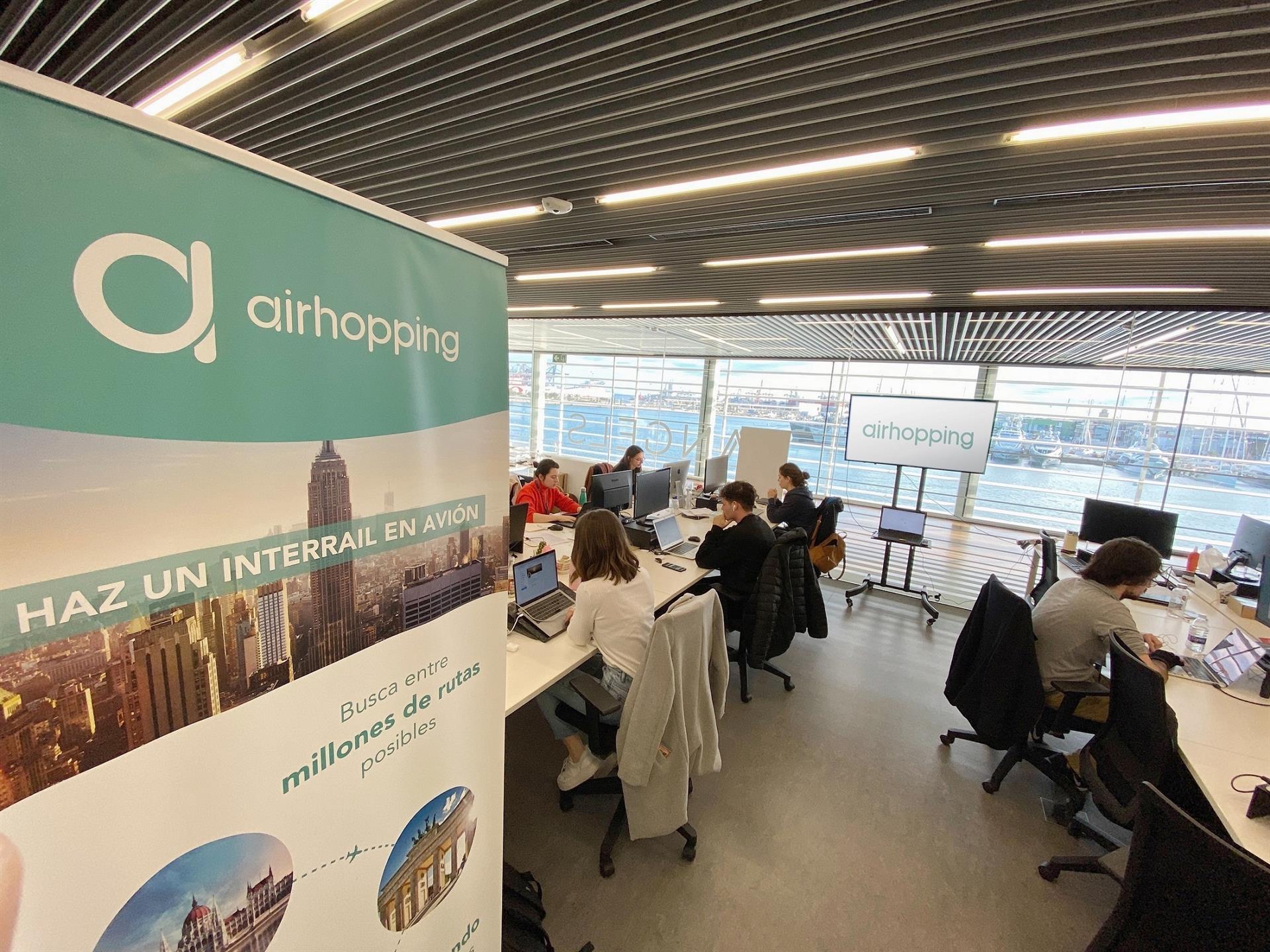 La startup Airhopping factura tres millones de euros en 2019 con más de 75.000 vuelos vendidos