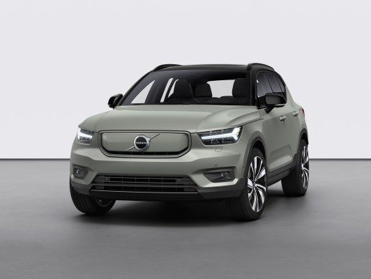  El Volvo XC40 SUV totalmente eléctrico anuncia el nuevo futuro eléctrico y logra más con menos