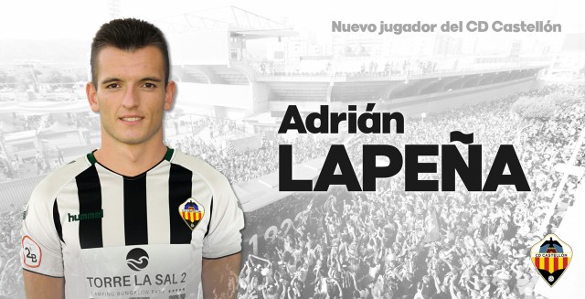 Adrián Lapeña llega al Castellón desde la primera división belga para reforzar el centro de la defensa