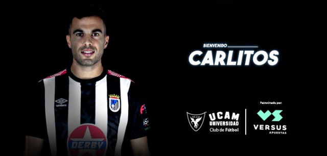 El UCAM CF ficha al extremo Carlos Portero, quien llega del Badajoz, y da la baja a José Higón