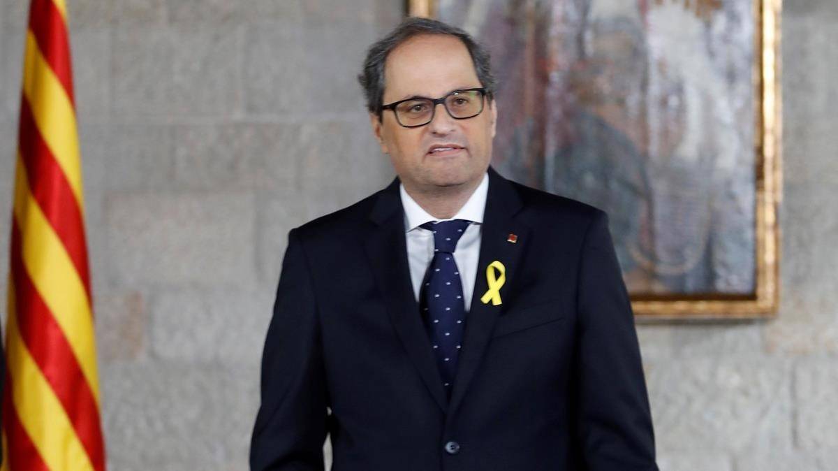 Torra constata el final de la legislatura: aprobará Presupuestos y convocará elecciones