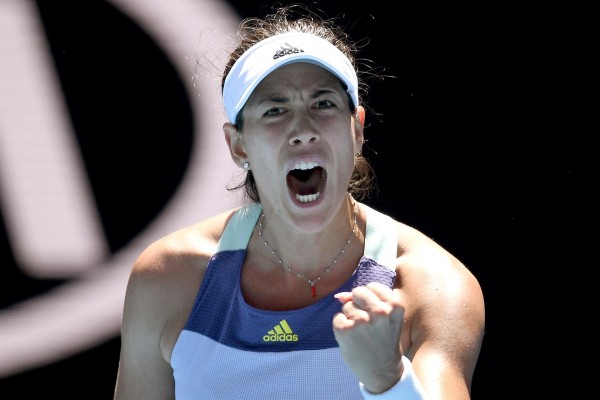 Muguruza se mantiene firme ante Pavlyuchenkova y jugará las semifinales en Melbourne